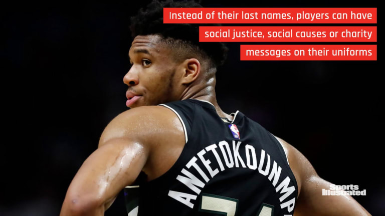 Why some NBA players aren't wearing social justice messages on
