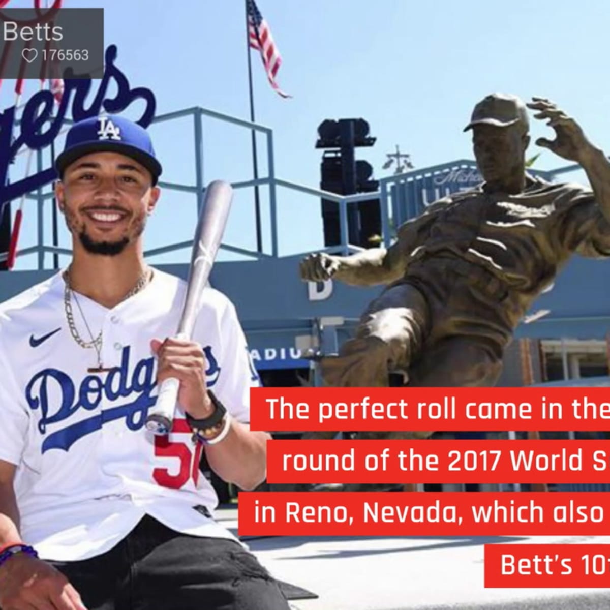 For Mookie Betts, pro bowling event is right up his alley - The