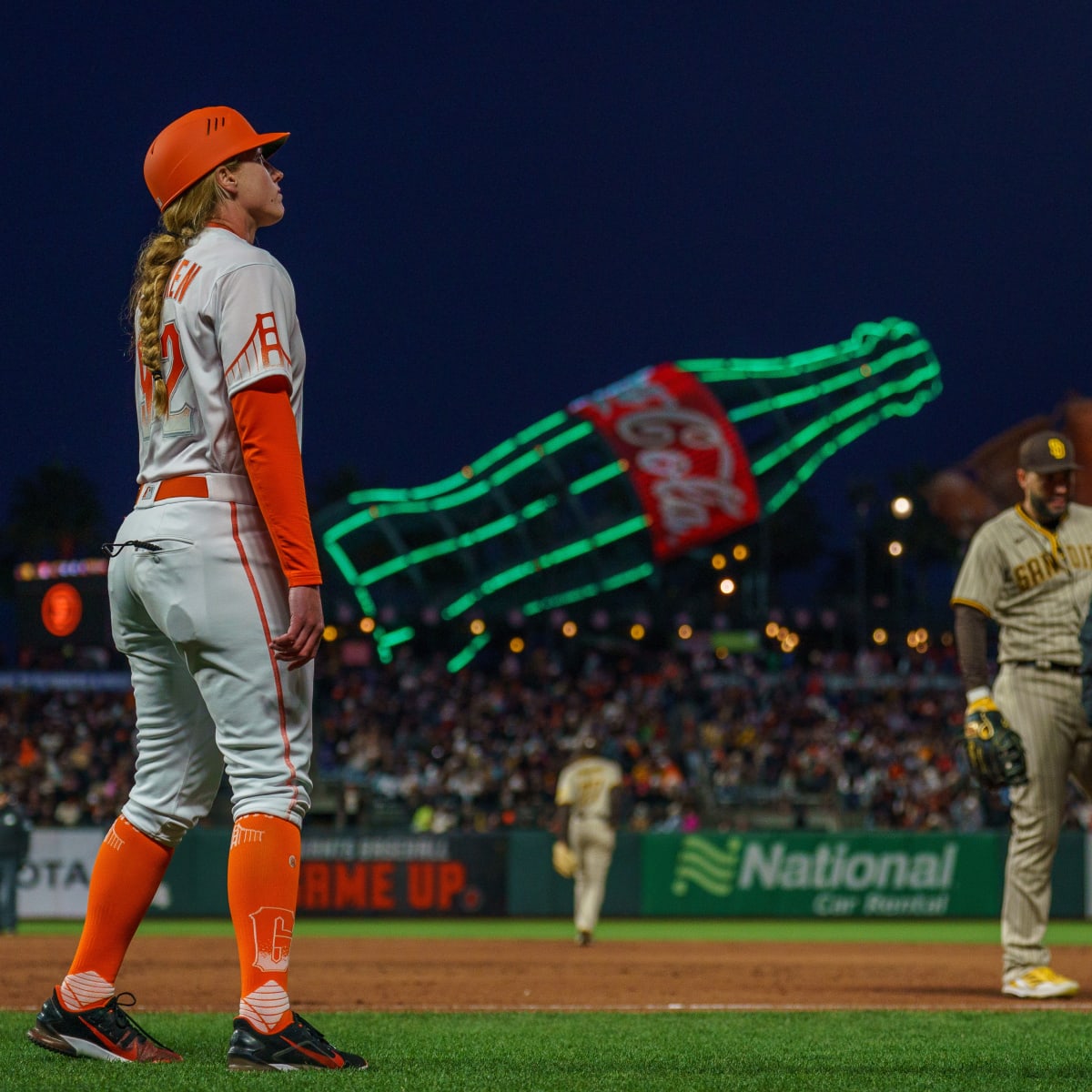 Alyssa Nakken with Kim Ng, the first female general manager in MLB