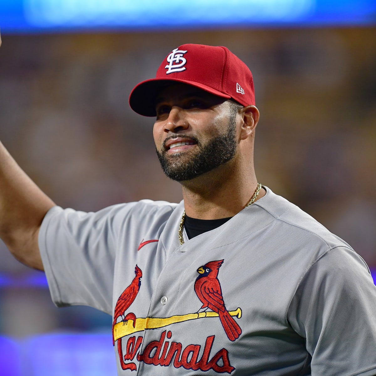 Albert Pujols signs papers, making retirement official – NBC