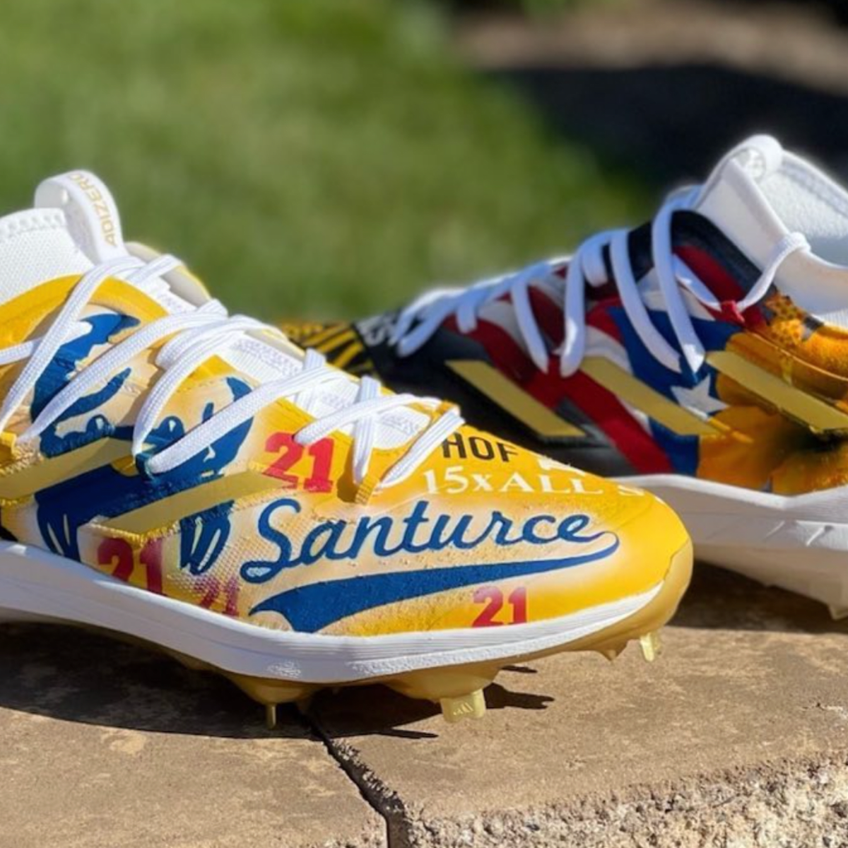 2023 Roberto Clemente Day Auction - Autographed Cleats: Freddie