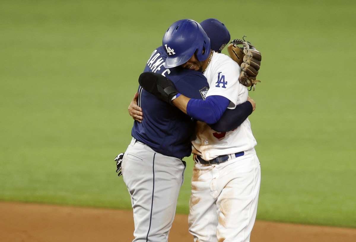 Why Mookie Betts Hugged Rays' Willy Adames During World Series 